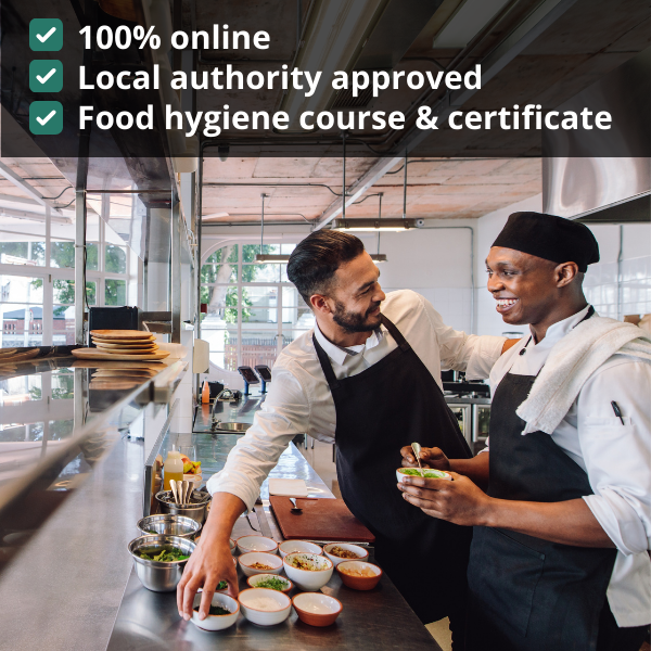 Level 2 Food Hygiene & Safety for Caterers course and certificate