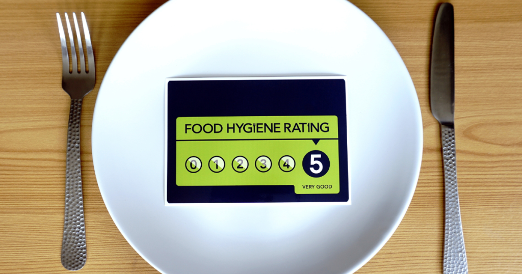 What are food hygiene ratings?
